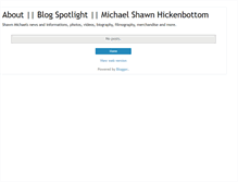 Tablet Screenshot of michaelhickenbottom-shawn.blogspot.com