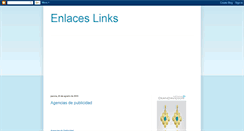 Desktop Screenshot of enlaceslinks2.blogspot.com