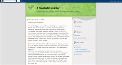 Desktop Screenshot of pragmatic-investor.blogspot.com