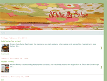 Tablet Screenshot of millieandelsie.blogspot.com