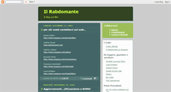 Desktop Screenshot of ilrabdomante.blogspot.com