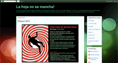 Desktop Screenshot of lahojanosemancha.blogspot.com