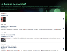 Tablet Screenshot of lahojanosemancha.blogspot.com