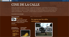 Desktop Screenshot of cinedelacalle.blogspot.com