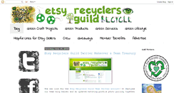 Desktop Screenshot of etsyrecyclersguild.blogspot.com