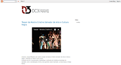 Desktop Screenshot of dc3comunicacaoemarketing.blogspot.com