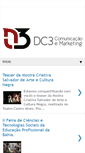 Mobile Screenshot of dc3comunicacaoemarketing.blogspot.com