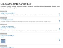 Tablet Screenshot of careercenterstillmanundergrad.blogspot.com