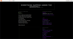 Desktop Screenshot of blackmoonspell.blogspot.com