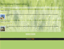 Tablet Screenshot of environment-conservation.blogspot.com