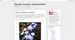 Desktop Screenshot of harakaharakahainabaraka.blogspot.com