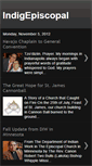 Mobile Screenshot of indigepiscopal.blogspot.com