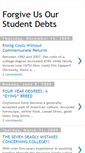 Mobile Screenshot of forgiveusourstudentdebts.blogspot.com