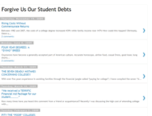 Tablet Screenshot of forgiveusourstudentdebts.blogspot.com