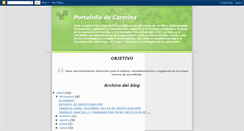 Desktop Screenshot of carminaportafolio.blogspot.com