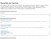 Tablet Screenshot of carminaportafolio.blogspot.com