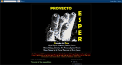 Desktop Screenshot of esper2007.blogspot.com