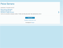 Tablet Screenshot of peixeserrano.blogspot.com