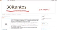 Desktop Screenshot of 30itantos.blogspot.com