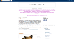 Desktop Screenshot of dyrefakta.blogspot.com