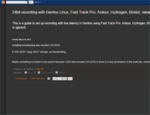 Tablet Screenshot of fast-track-pro-gentoo.blogspot.com