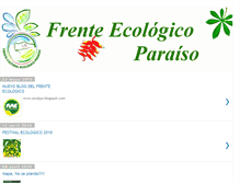 Tablet Screenshot of frenteecologicoparaiso.blogspot.com
