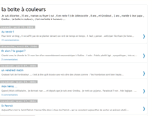 Tablet Screenshot of laboiteacouleurs.blogspot.com