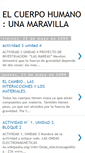 Mobile Screenshot of elcuerpohumanounamaravilla.blogspot.com