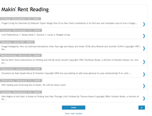 Tablet Screenshot of makinrentreading.blogspot.com