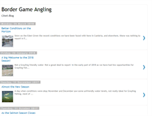 Tablet Screenshot of bordergameangling.blogspot.com