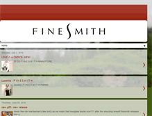 Tablet Screenshot of finesmithjewelry.blogspot.com