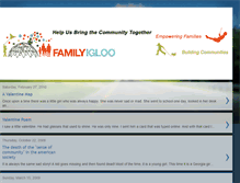 Tablet Screenshot of familyigloo.blogspot.com