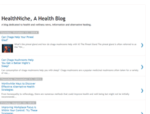 Tablet Screenshot of healthniche.blogspot.com