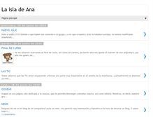 Tablet Screenshot of laisladeana.blogspot.com