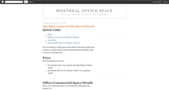 Desktop Screenshot of montrealofficespace.blogspot.com