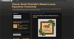 Desktop Screenshot of chevalnc.blogspot.com