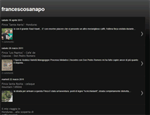 Tablet Screenshot of francescosanapo.blogspot.com