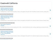 Tablet Screenshot of coastwalkcalifornia.blogspot.com