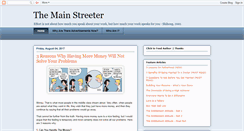Desktop Screenshot of mainstreeter.blogspot.com