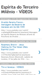 Mobile Screenshot of espiritadoterceiromileniovideos.blogspot.com