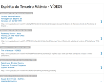 Tablet Screenshot of espiritadoterceiromileniovideos.blogspot.com