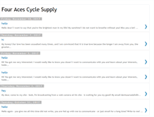 Tablet Screenshot of 4acesblog.blogspot.com