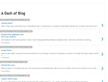 Tablet Screenshot of dashofblog.blogspot.com