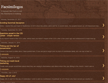 Tablet Screenshot of facsimilogos.blogspot.com