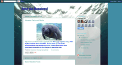 Desktop Screenshot of endangeredwestindianmanatee.blogspot.com