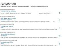 Tablet Screenshot of nuevaprovenza.blogspot.com