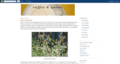 Desktop Screenshot of coffeeandqueso.blogspot.com