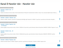Tablet Screenshot of kanaldhanelerizle.blogspot.com