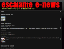 Tablet Screenshot of escalantee-news.blogspot.com