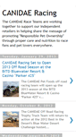Mobile Screenshot of canidaeracing.blogspot.com